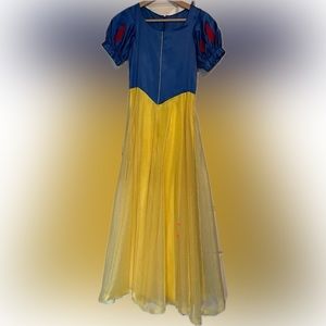 Fairytale Princess Costume Dress Blue Yellow Red Custom Made